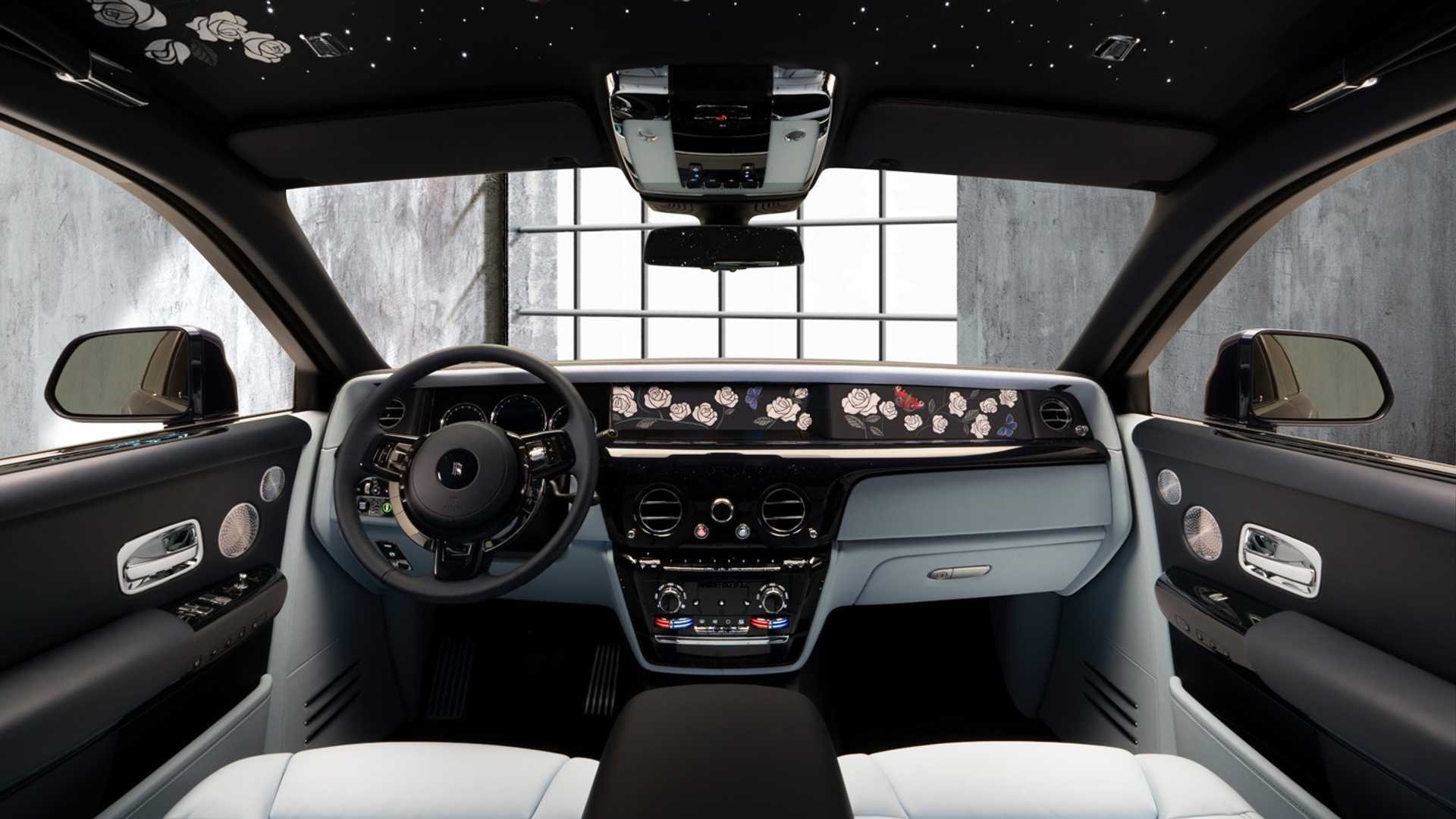 Rolls-Royce Phantom phien ban hoa hong anh 5