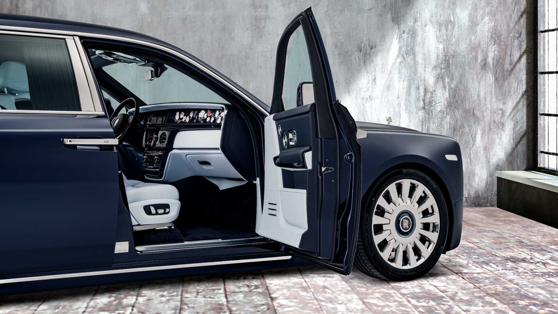 Rolls-Royce Phantom phien ban hoa hong anh 6