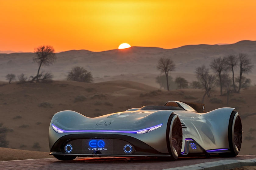 Mercedes Benz Vision EQ Silver