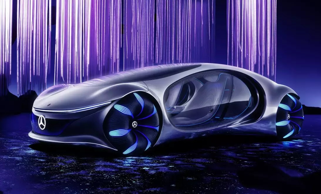 co xe tuong lai Mercedes-Benz Vision AVTR buoc ra tu Avatar anh 8