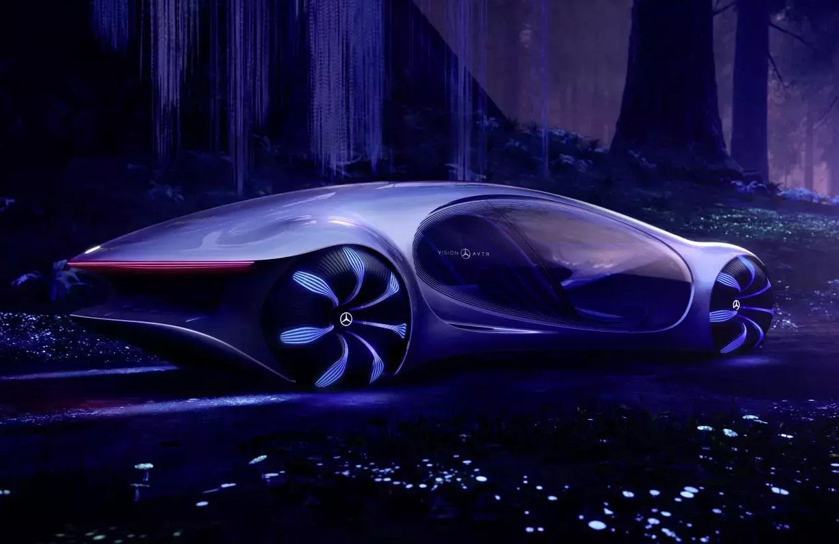 co xe tuong lai Mercedes-Benz Vision AVTR buoc ra tu Avatar anh 4