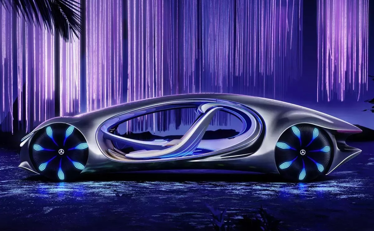 co xe tuong lai Mercedes-Benz Vision AVTR buoc ra tu Avatar anh 9