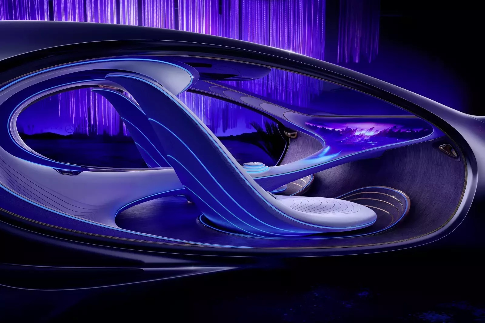 co xe tuong lai Mercedes-Benz Vision AVTR buoc ra tu Avatar anh 24