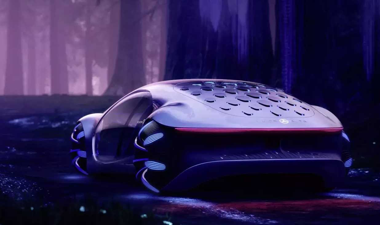 co xe tuong lai Mercedes-Benz Vision AVTR buoc ra tu Avatar anh 3