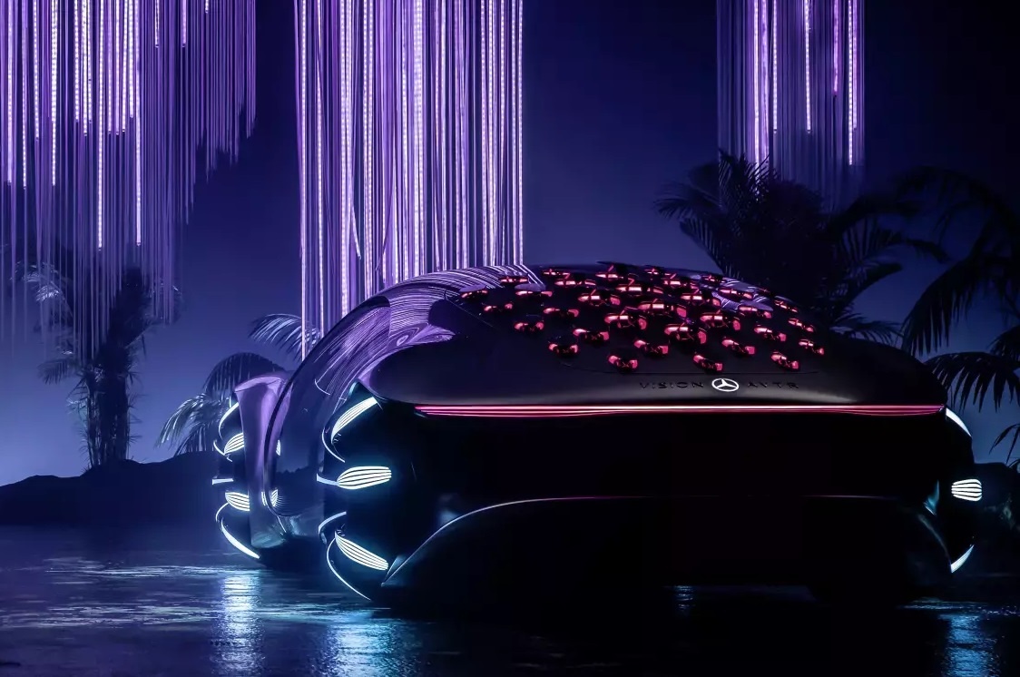 co xe tuong lai Mercedes-Benz Vision AVTR buoc ra tu Avatar anh 10
