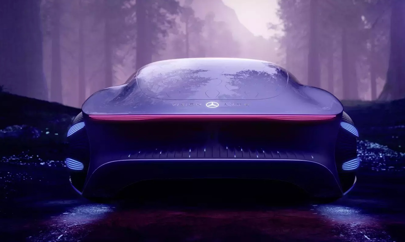 co xe tuong lai Mercedes-Benz Vision AVTR buoc ra tu Avatar anh 2