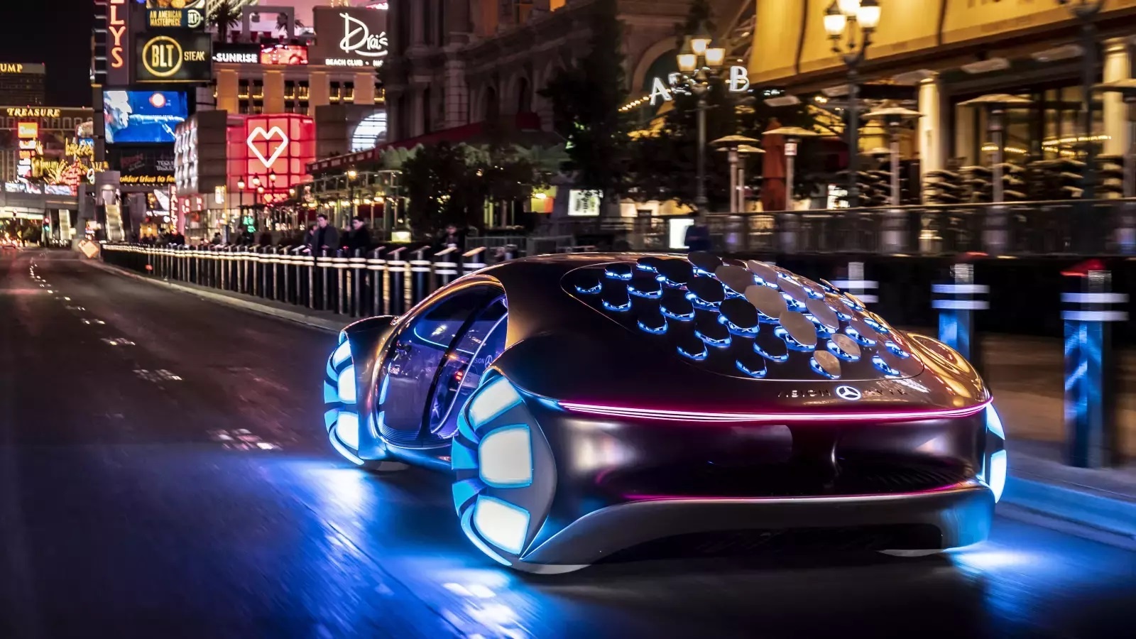 co xe tuong lai Mercedes-Benz Vision AVTR buoc ra tu Avatar anh 18