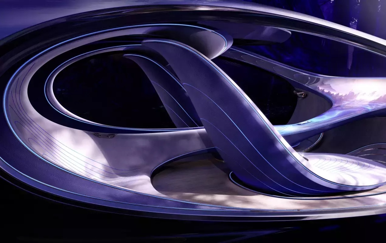 co xe tuong lai Mercedes-Benz Vision AVTR buoc ra tu Avatar anh 23