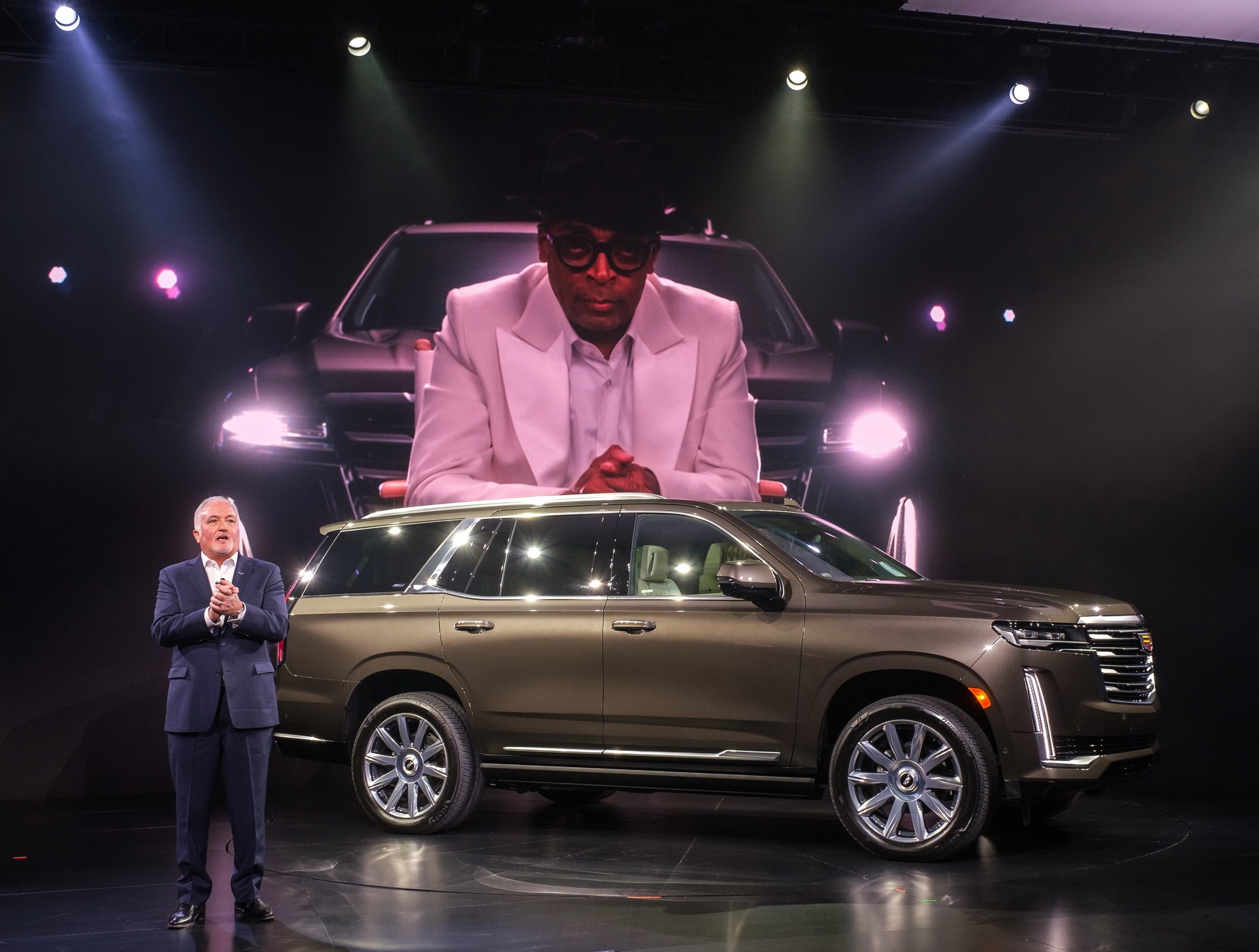 Cadillac Escalade 2021 ra mắt ảnh 3 Cadillac Escalade 2021 ra mat anh 3