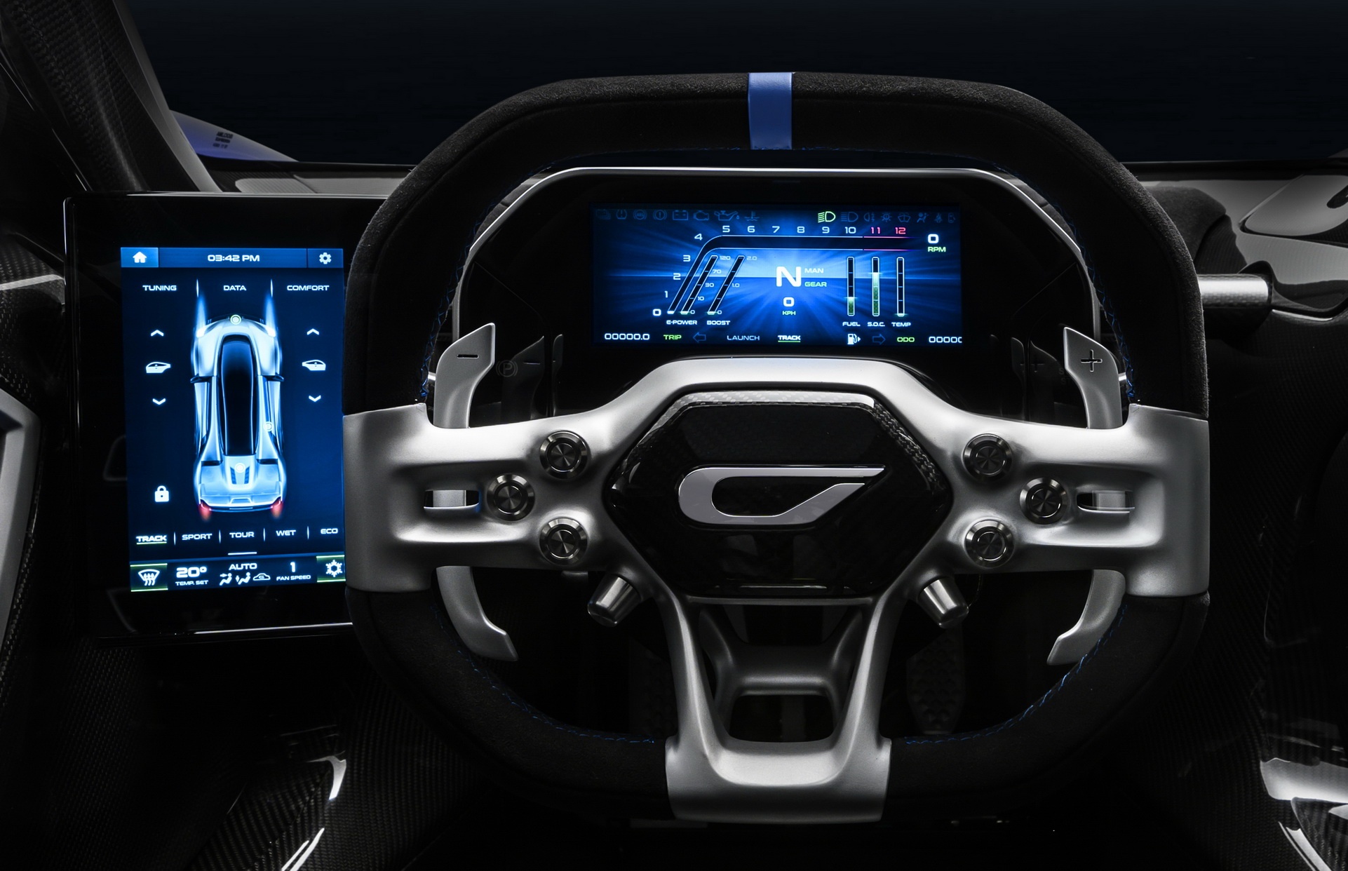 sieu xe Czinger 21C tang toc nhanh hon Koenigsegg Regera anh 16