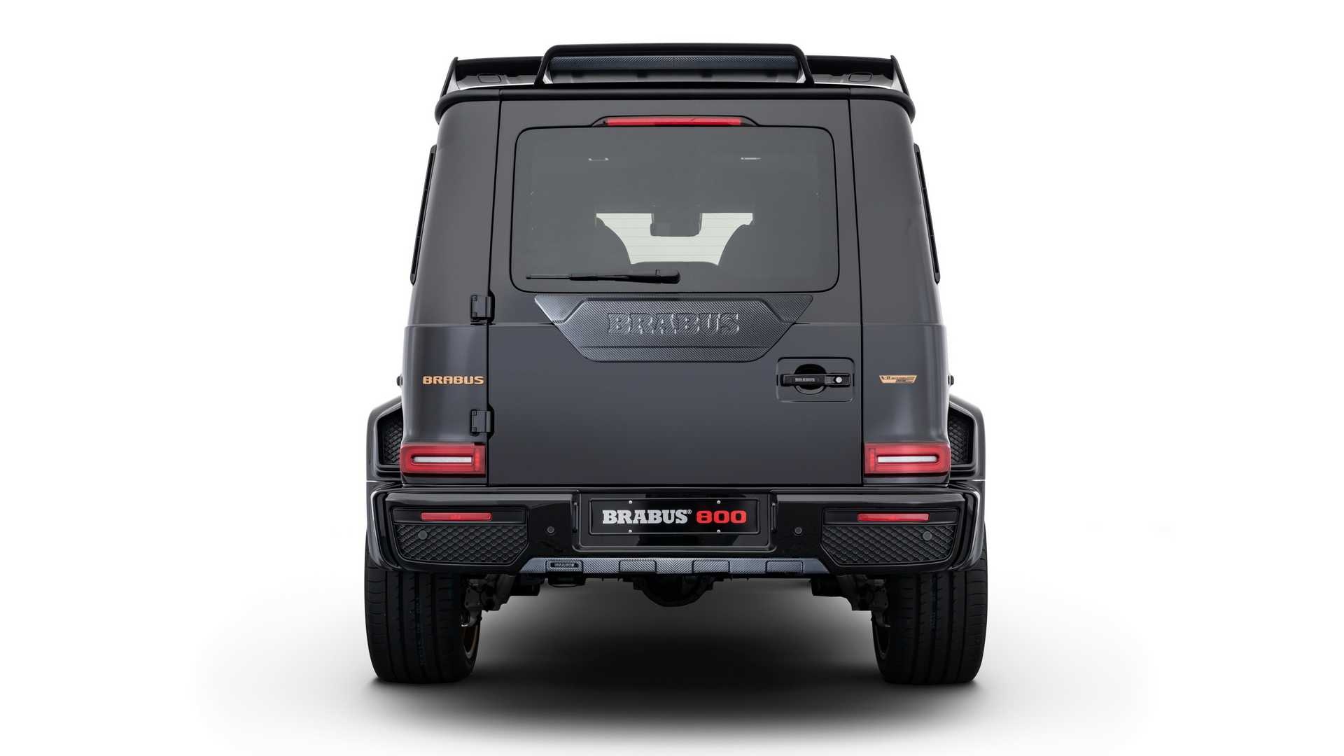 Mercedes-AMG G63 nổi bật với bản độ màu Gold của Brabus ảnh 5 Mercedes-AMG G63 noi bat voi ban do mau Gold cua Brabus anh 5