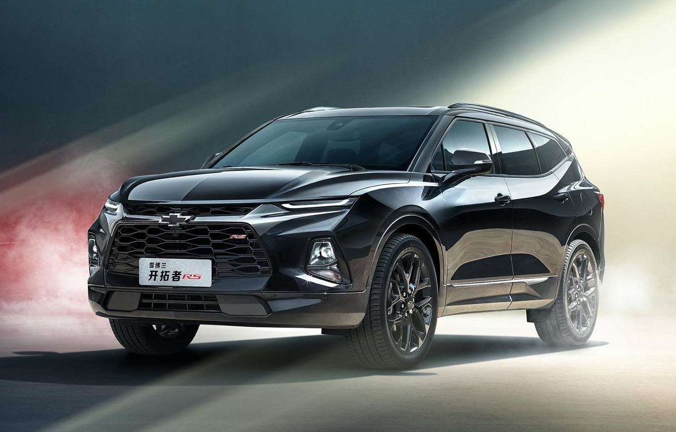 Chevrolet Blazer 2021 ban Trung Quoc lan dau lo anh noi that hinh anh