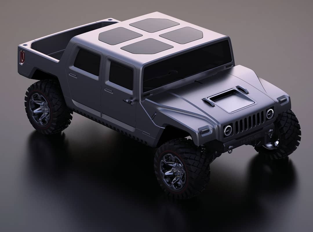 Hummer H1 2025 la lam trong thiet ke moi anh 3