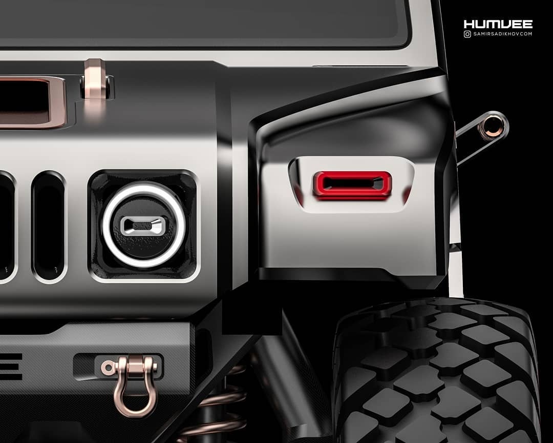Hummer H1 2025 la lam trong thiet ke moi anh 8