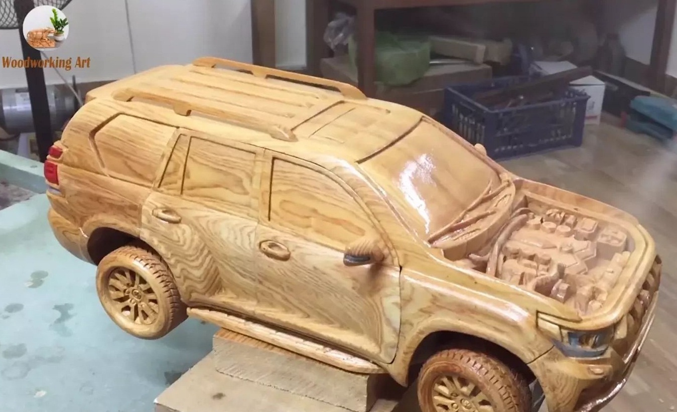 thợ mộc Việt tạo hình xe sang ảnh 15 tho moc Viet tao hinh xe sang anh 15