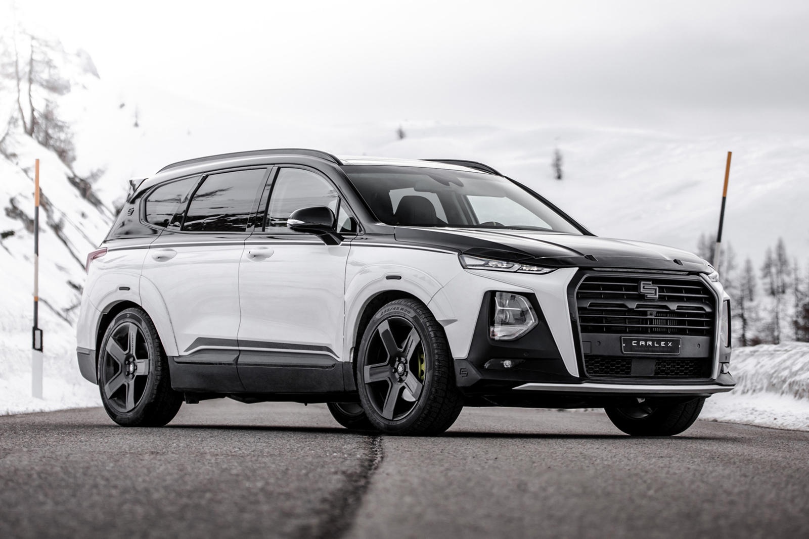 Hyundai Santa Fe la lam trong ban do moi hinh anh