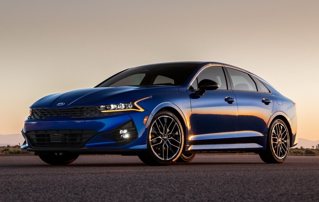 Kia K5 2021 lo gia ban tai My hinh anh