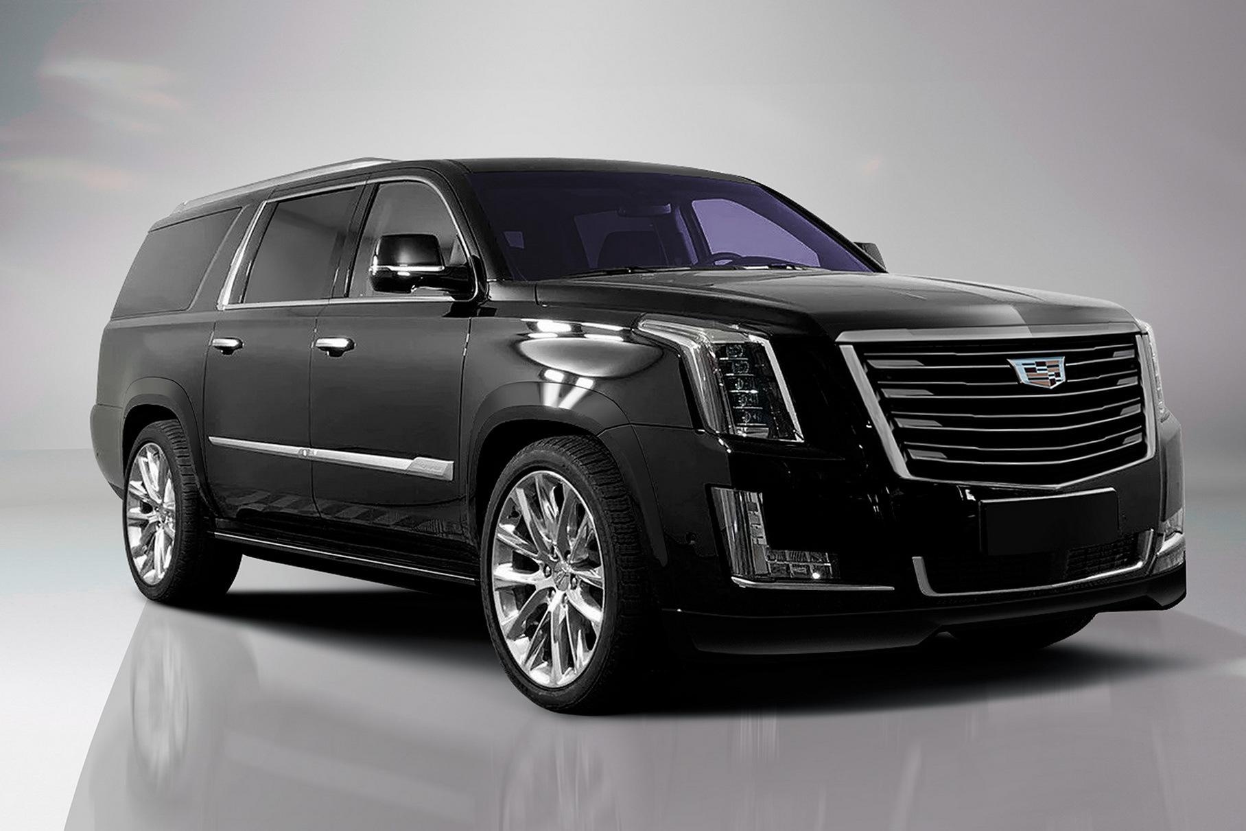 Cadillac Escalade dung noi that BMW 7-Series tai Nga hinh anh