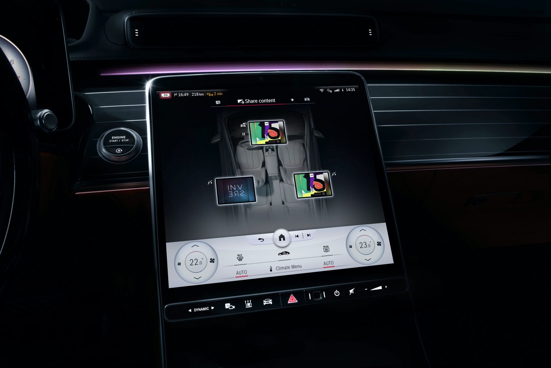 Mercedes lộ diện khoang lái hiện đại của S-Class 2021 ảnh 7 Mercedes lo dien khoang lai hien dai cua S-Class 2021 anh 7