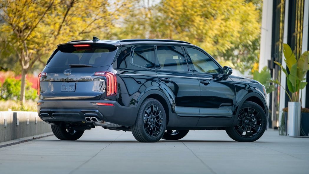Kia Telluride 2021 ra phiên bản đen bóng ảnh 5 Kia Telluride 2021 ra phien ban den bong anh 5