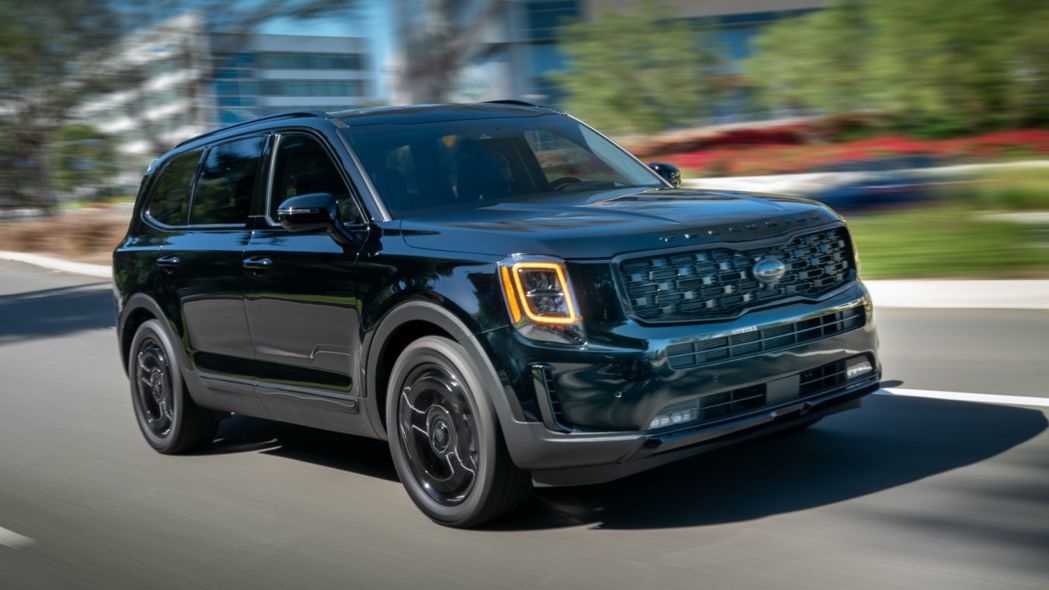 Kia Telluride 2021 ra phiên bản đen bóng ảnh 3 Kia Telluride 2021 ra phien ban den bong anh 3