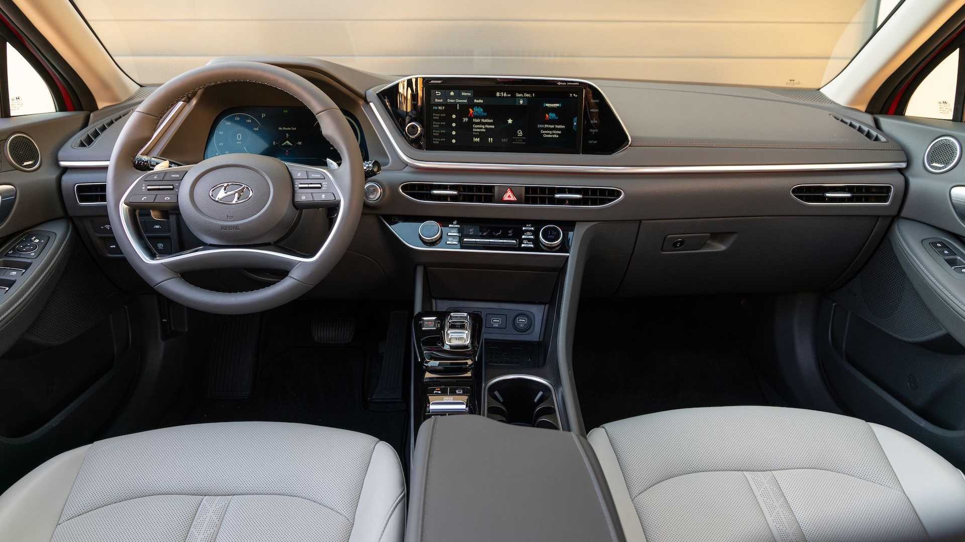 Hyundai Sonata 2021 thêm nhiều trang bị ảnh 7 Hyundai Sonata 2021 them nhieu trang bi anh 7