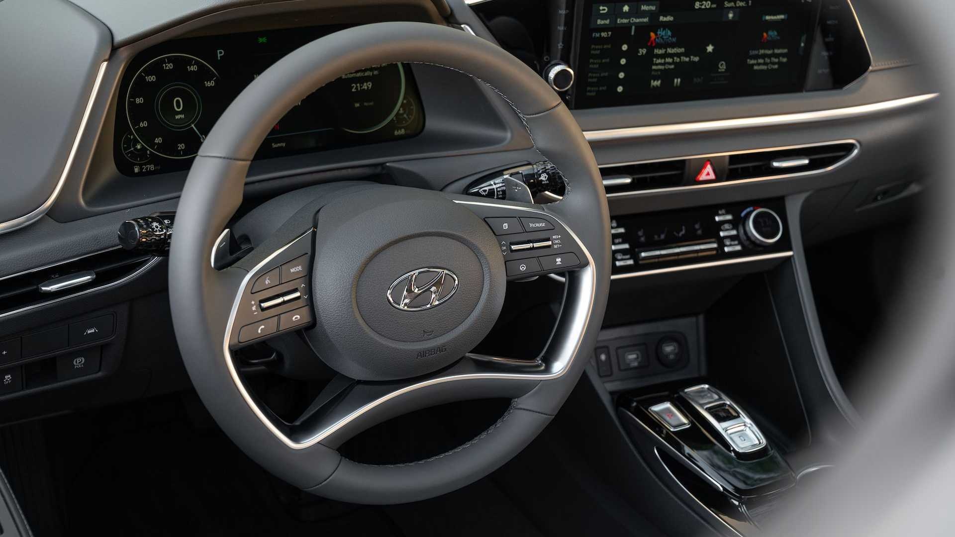 Hyundai Sonata 2021 thêm nhiều trang bị ảnh 9 Hyundai Sonata 2021 them nhieu trang bi anh 9