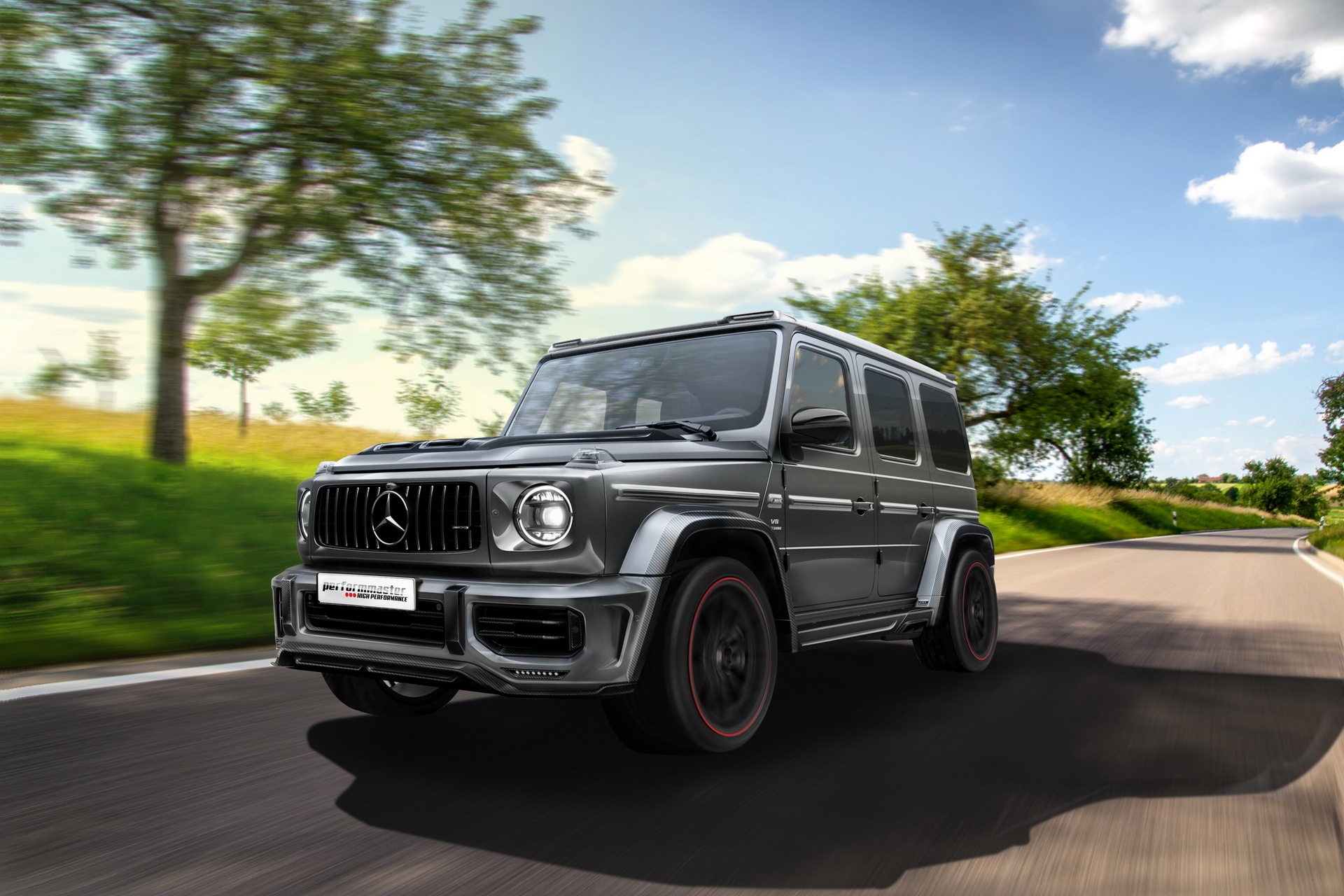 Mercedes-AMG G63 cực mạnh trong bản độ PerformMaster ảnh 2 Mercedes-AMG G63 cuc manh trong ban do PerformMaster anh 2