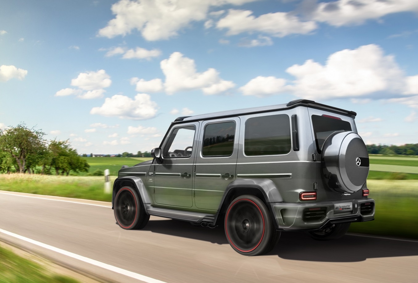 Mercedes-AMG G63 cực mạnh trong bản độ PerformMaster ảnh 3 Mercedes-AMG G63 cuc manh trong ban do PerformMaster anh 3