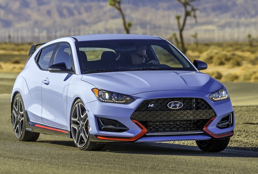 Hatchback the thao Hyundai Veloster N 2021 ban tai My trong thang 10 hinh anh