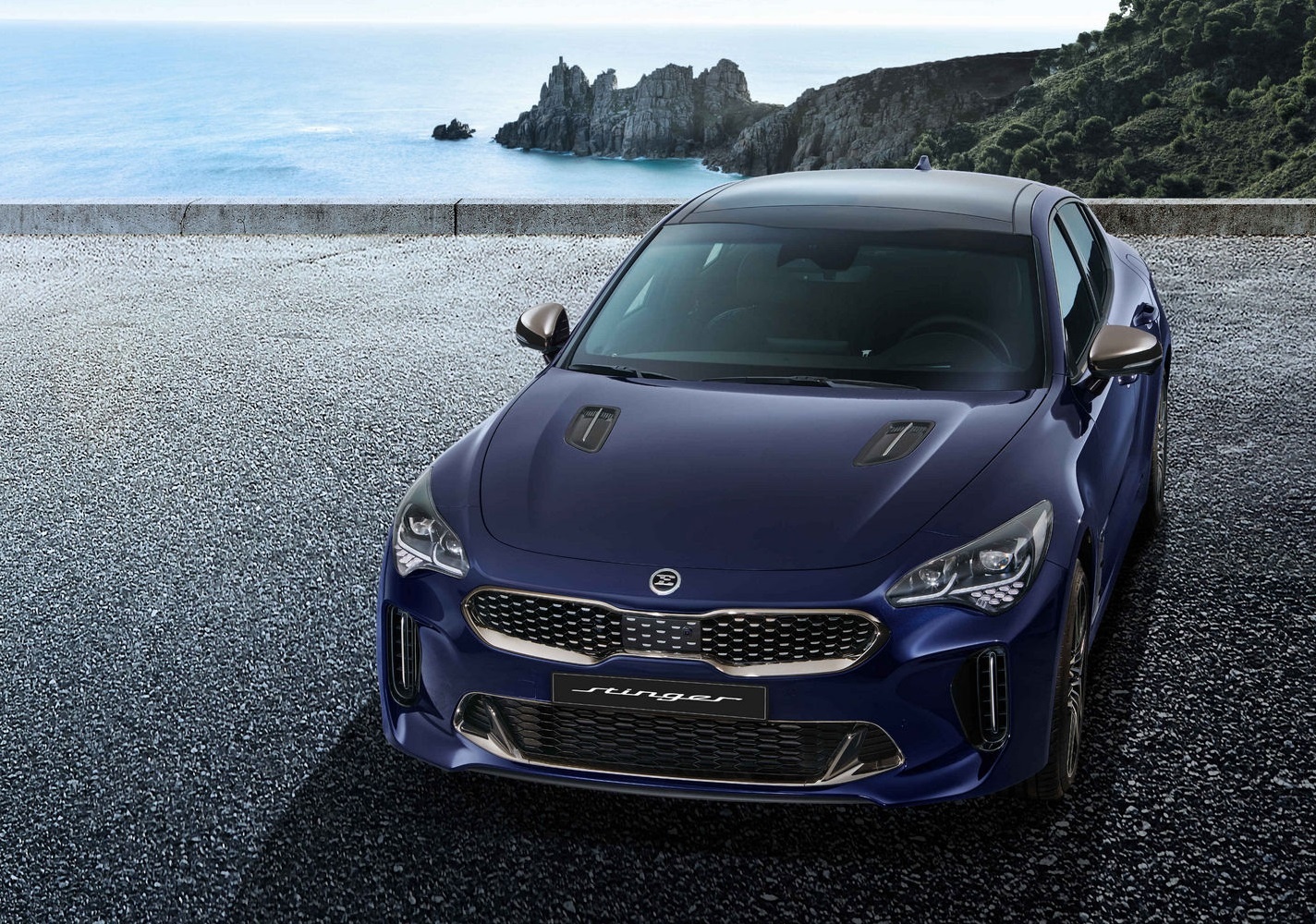 Kia Stinger 2021 lo dien, kieu dang tre trung hon hinh anh