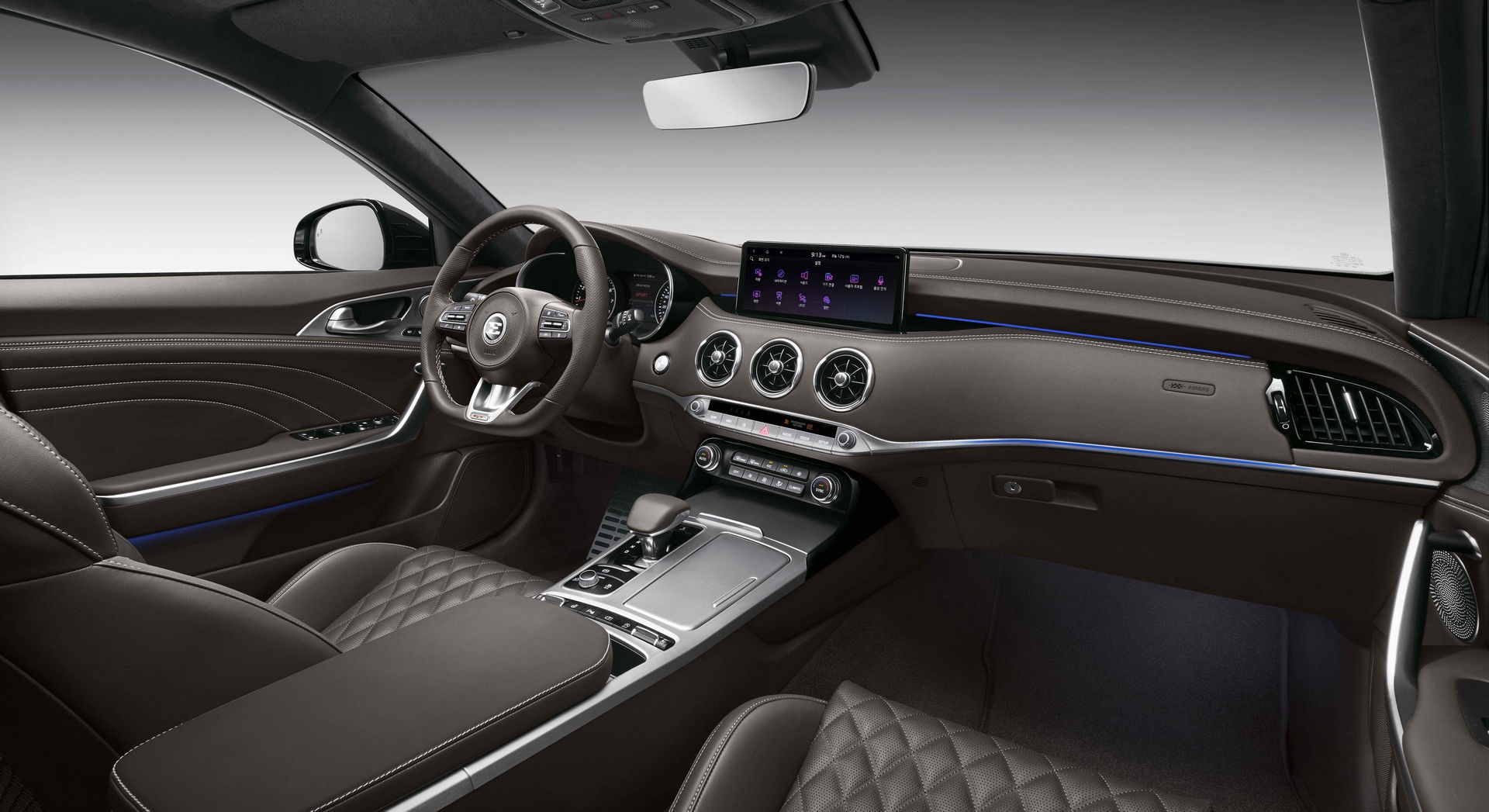 Kia Stinger 2021 ra mắt ảnh 3 Kia Stinger 2021 ra mat anh 3