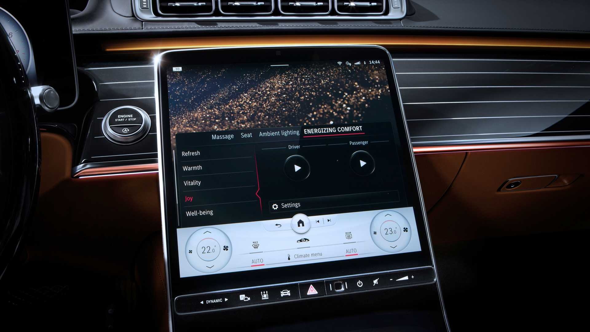 Mercedes S-Class 2021 nổi bật nhờ đèn nội thất mới ảnh 5 Mercedes S-Class 2021 noi bat nho den noi that moi anh 5