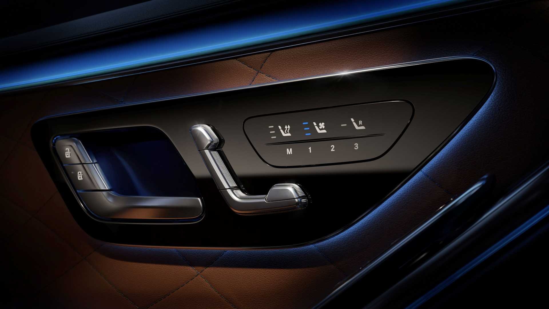 Mercedes S-Class 2021 nổi bật nhờ đèn nội thất mới ảnh 4 Mercedes S-Class 2021 noi bat nho den noi that moi anh 4
