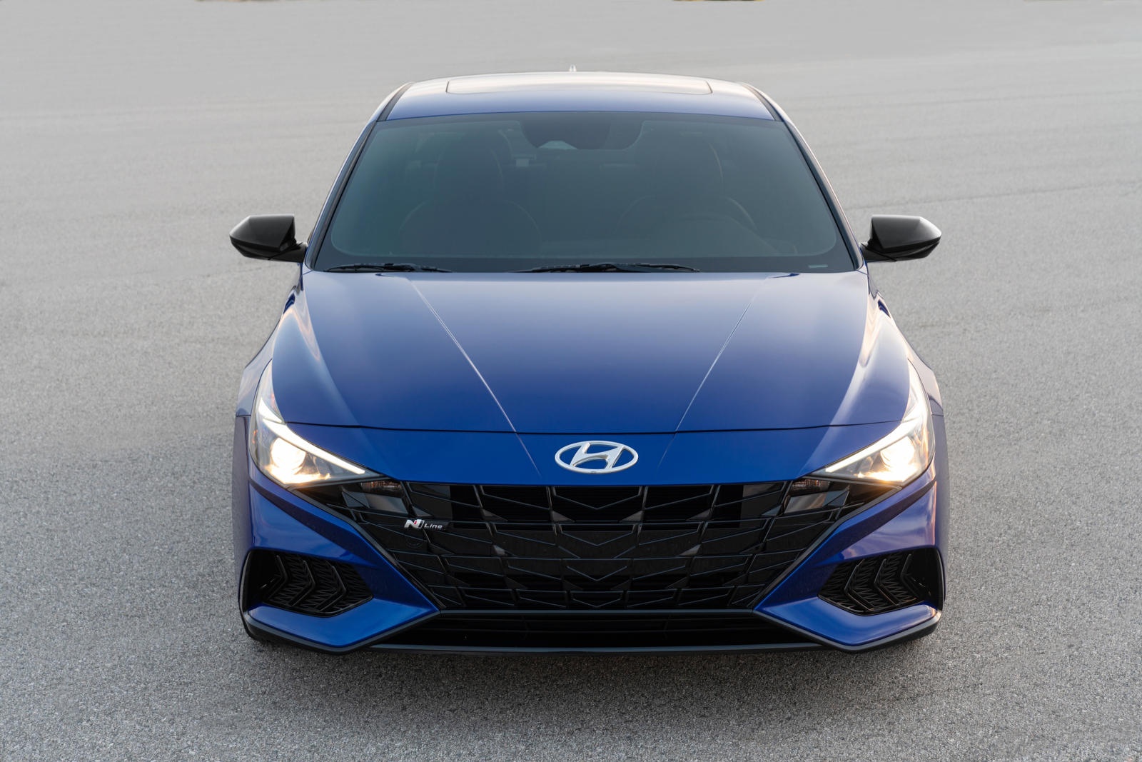 Hyundai ra mat sedan the thao so san Elantra N Line 2021 hinh anh