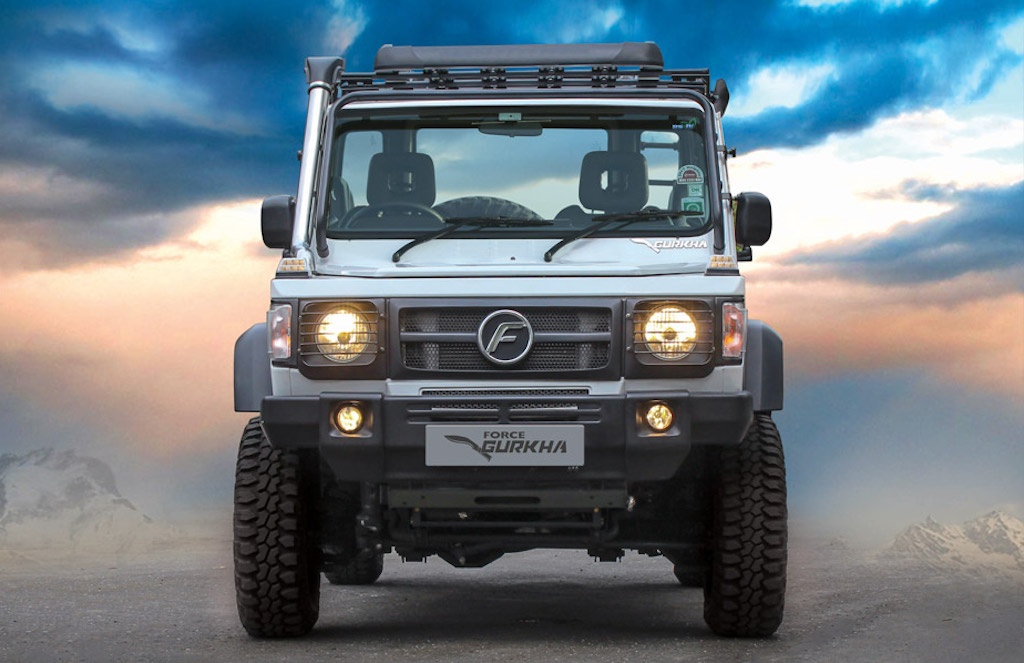 Force Gurkha - chiec SUV mang kieu dang Mercedes G-Class hinh anh