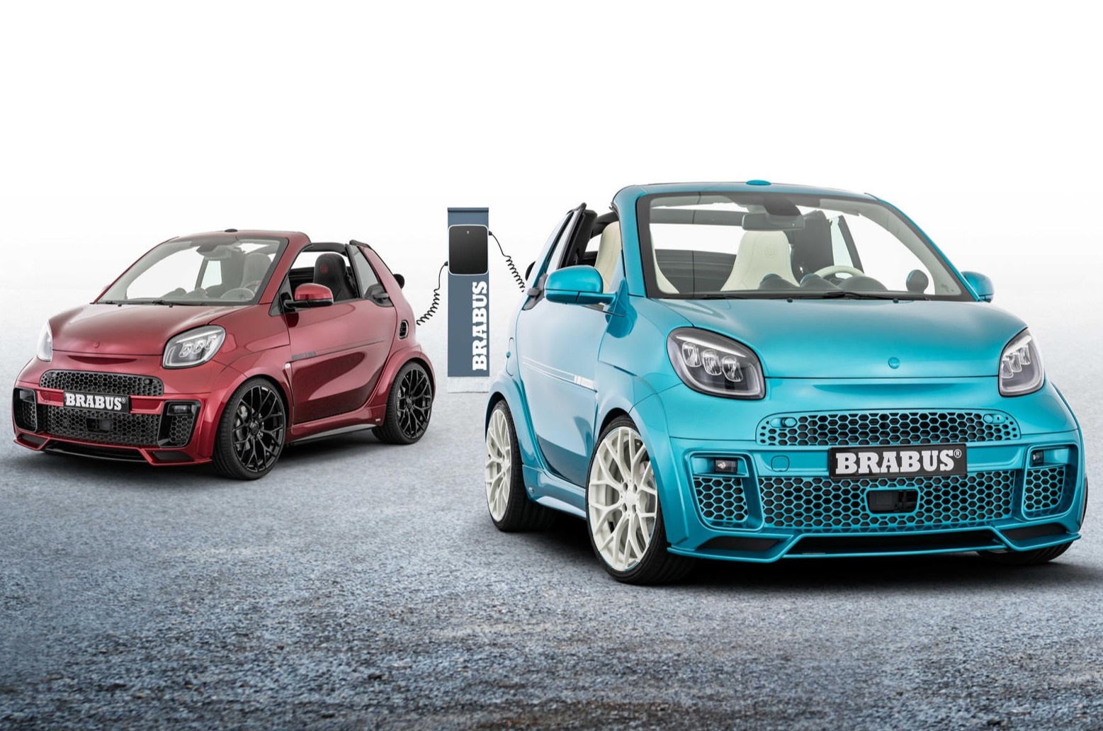 Brabus ra mat xe the thao co nho chay dien hinh anh