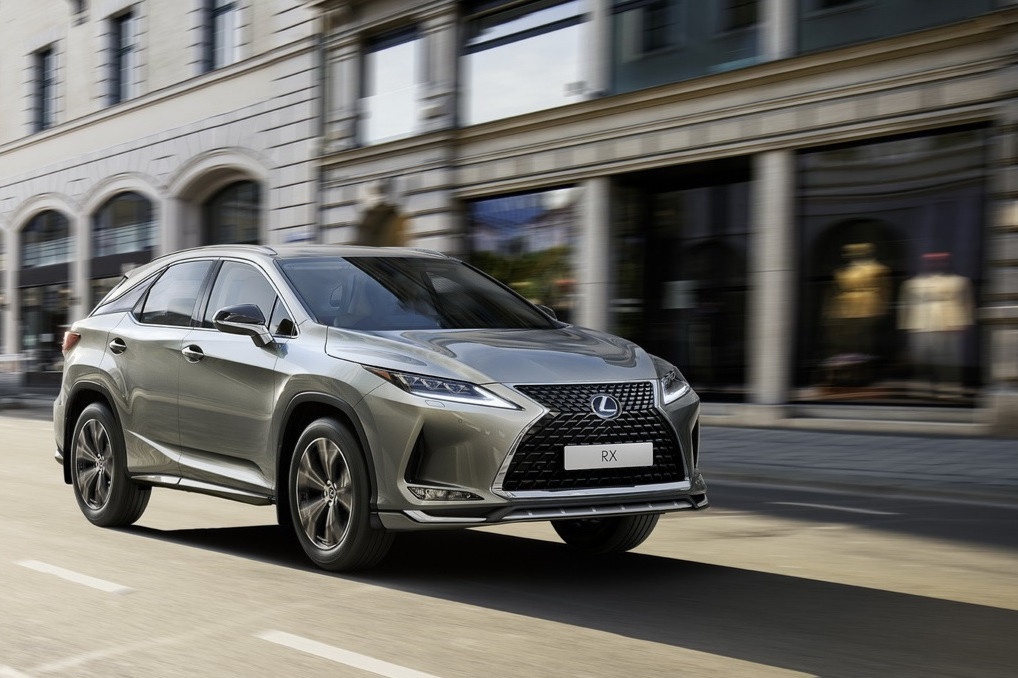 Lexus RX 2021 co them phien ban the thao hinh anh