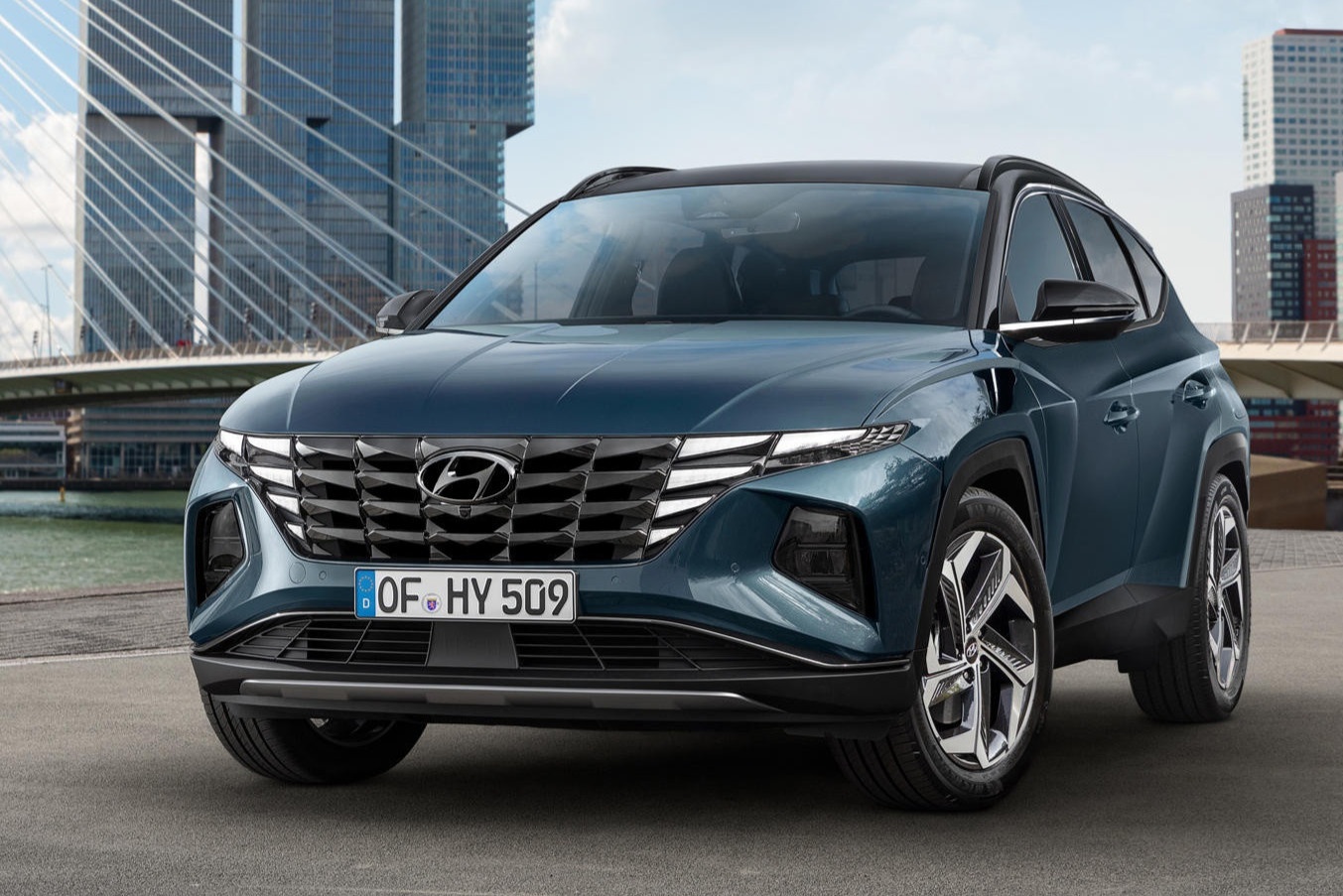 Hyundai khoe dieu hoa thong minh tren Tucson 2021 hinh anh