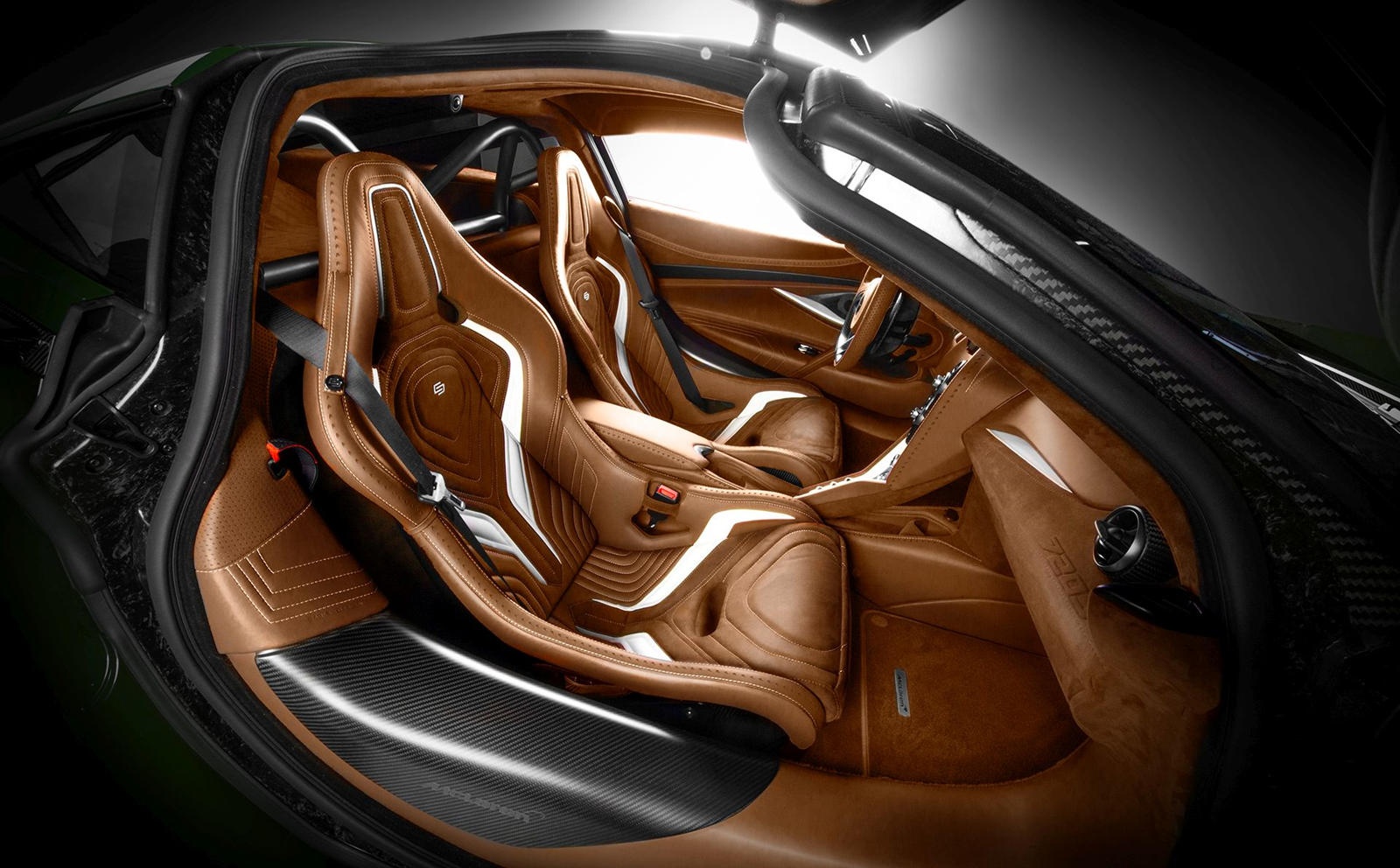 McLaren 720S độ nội thất siêu sang ảnh 8 McLaren 720S do noi that sieu sang anh 8