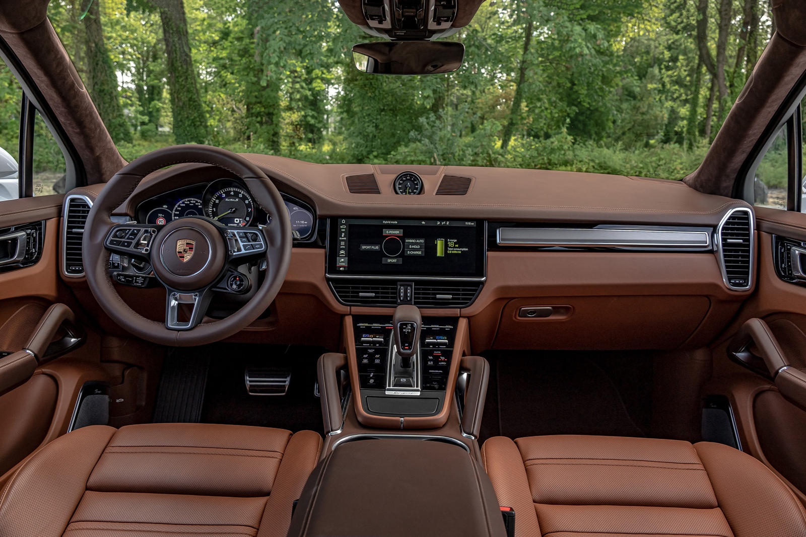 Porsche nâng cấp Cayenne E-Hybrid 2021 ảnh 7 Porsche nang cap Cayenne E-Hybrid 2021 anh 7