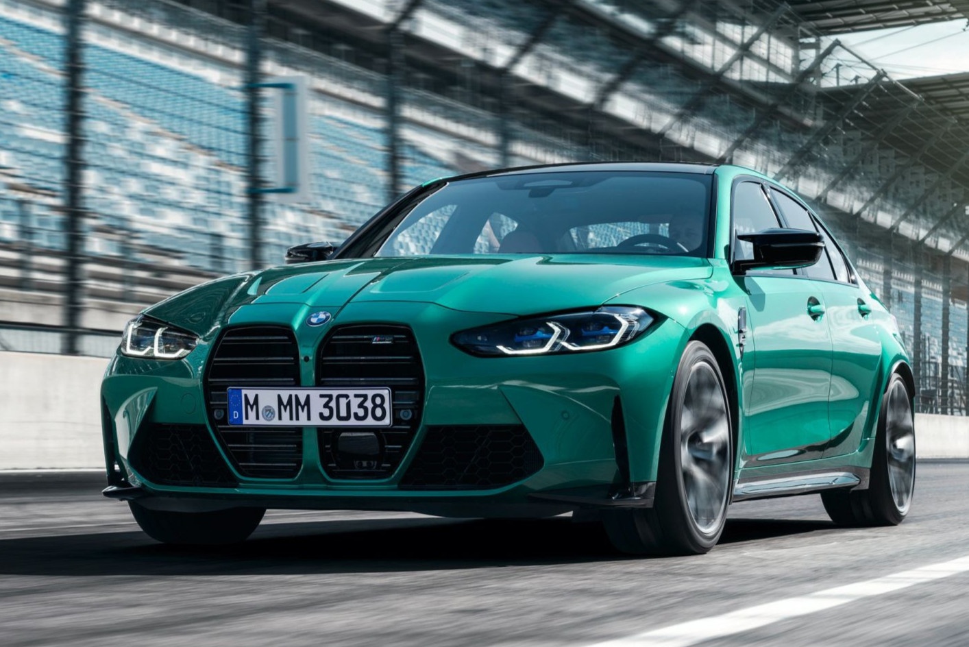 Sedan the thao BMW M3 2021 bat dau duoc san xuat tai Duc hinh anh