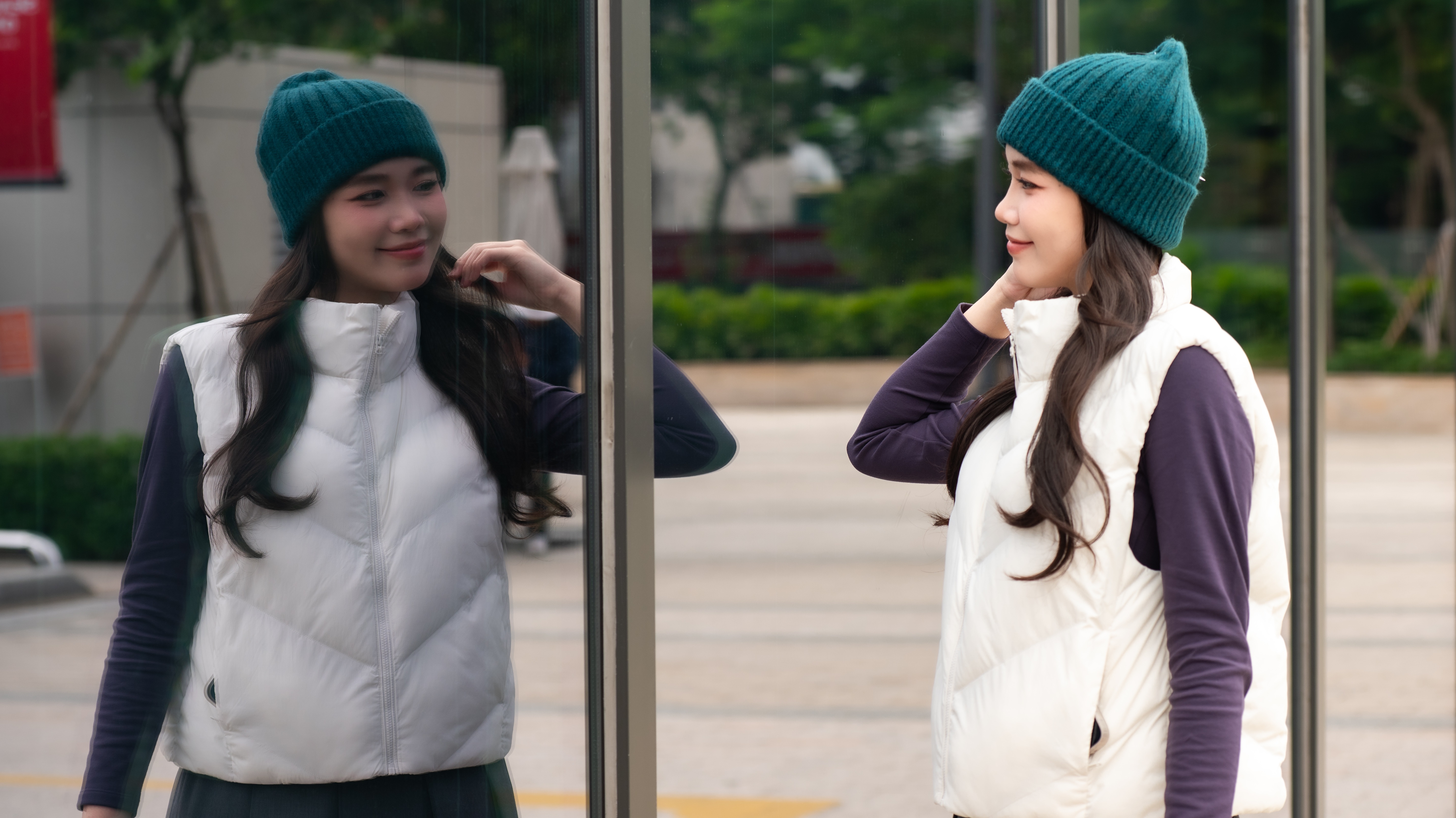 ao giu am Uniqlo,  HEATTECH,  PUFFTECH,  mac am khong nang,  cong nghe giu nhiet,  thoi trang Ha Noi anh 31