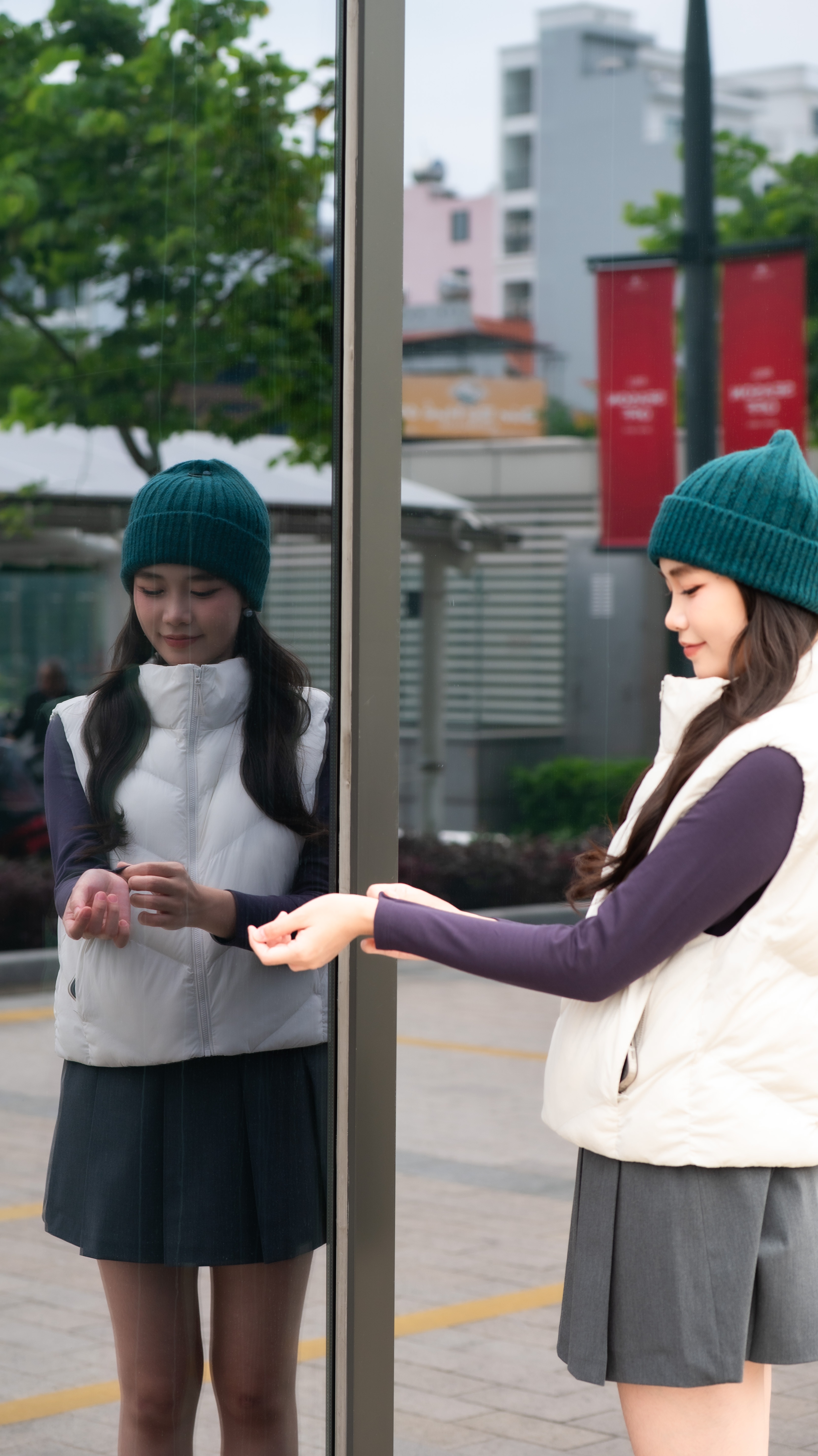 ao giu am Uniqlo,  HEATTECH,  PUFFTECH,  mac am khong nang,  cong nghe giu nhiet,  thoi trang Ha Noi anh 32