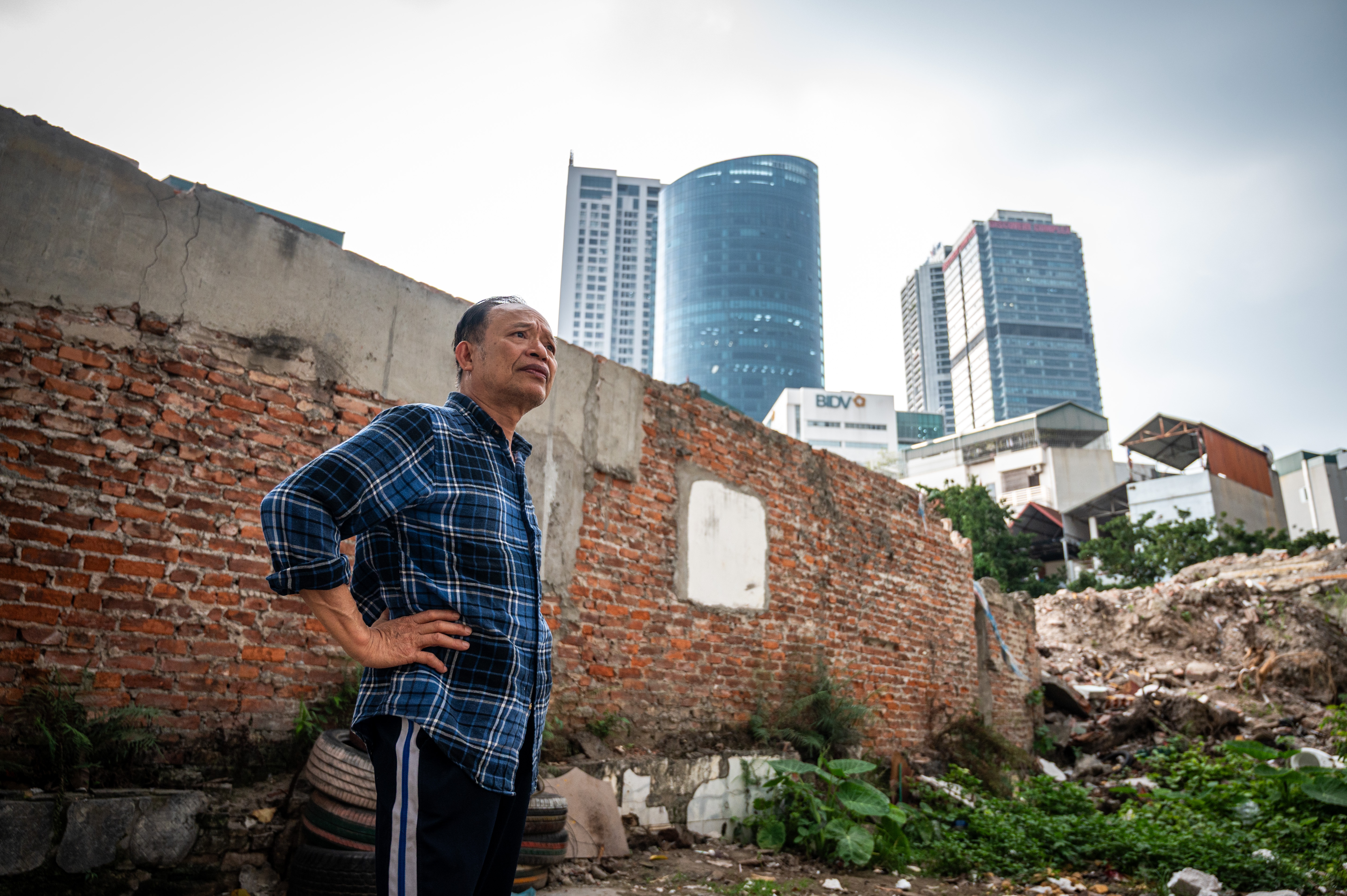 Duong Vanh dai 2,5 doan Cau Giay dan lo dien hinh anh