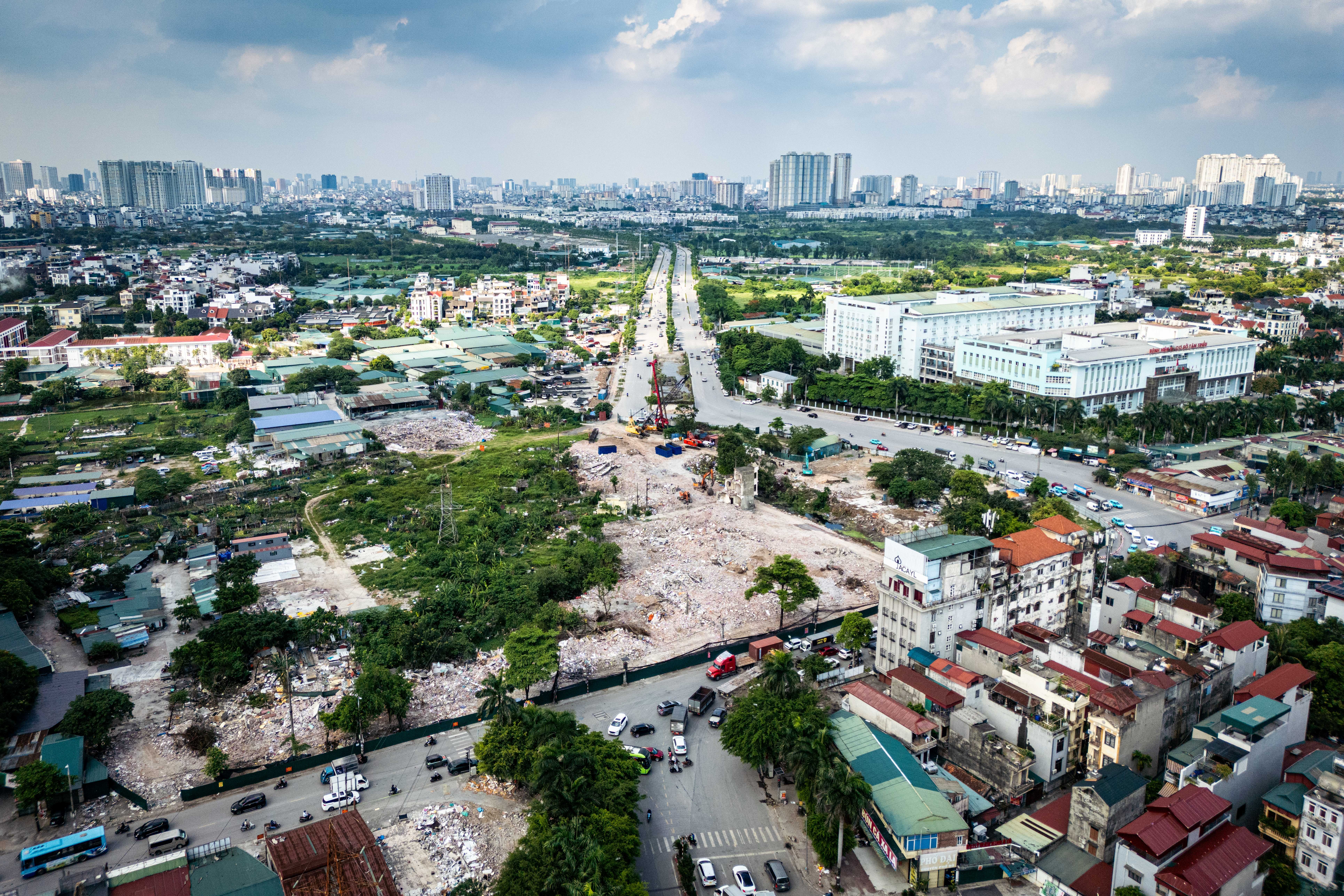 Hoan thanh giai phong mat bang nut giao Pham Tu - Xa La 1.500 ty dong hinh anh