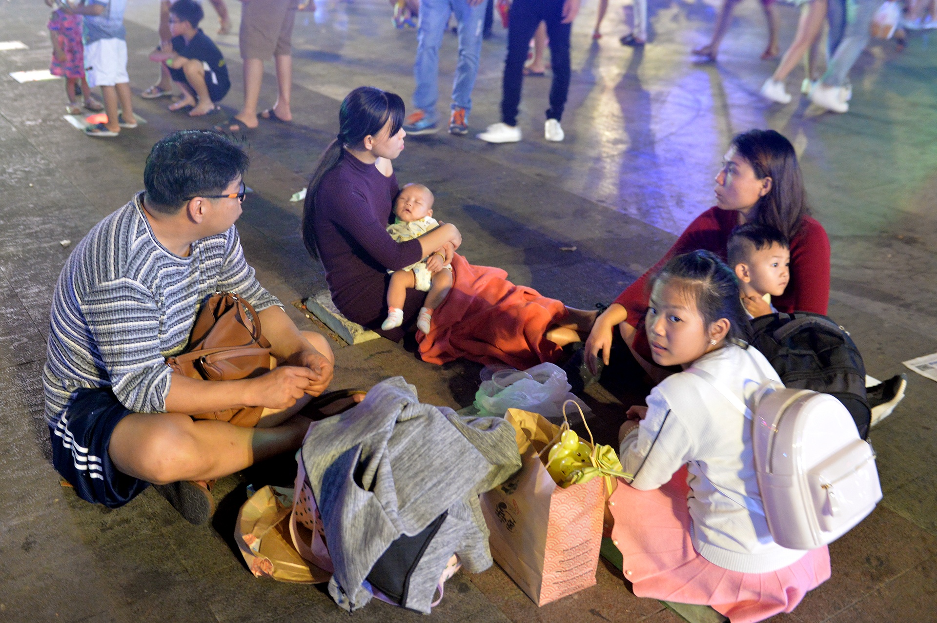 hang nghin nguoi don xem phao hoa o Sai Gon anh 2
