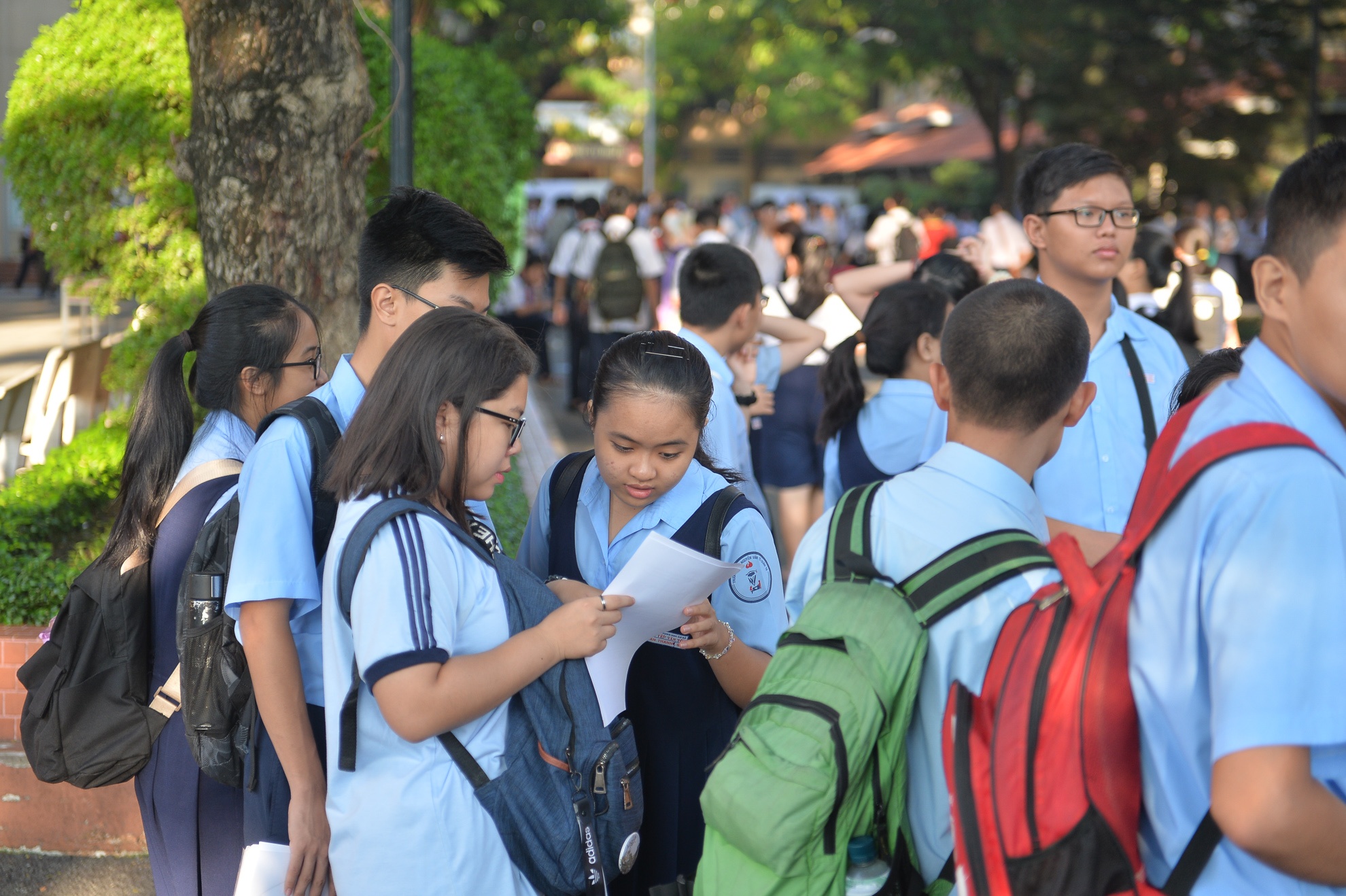 thi vao 10 o Sai Gon anh 1