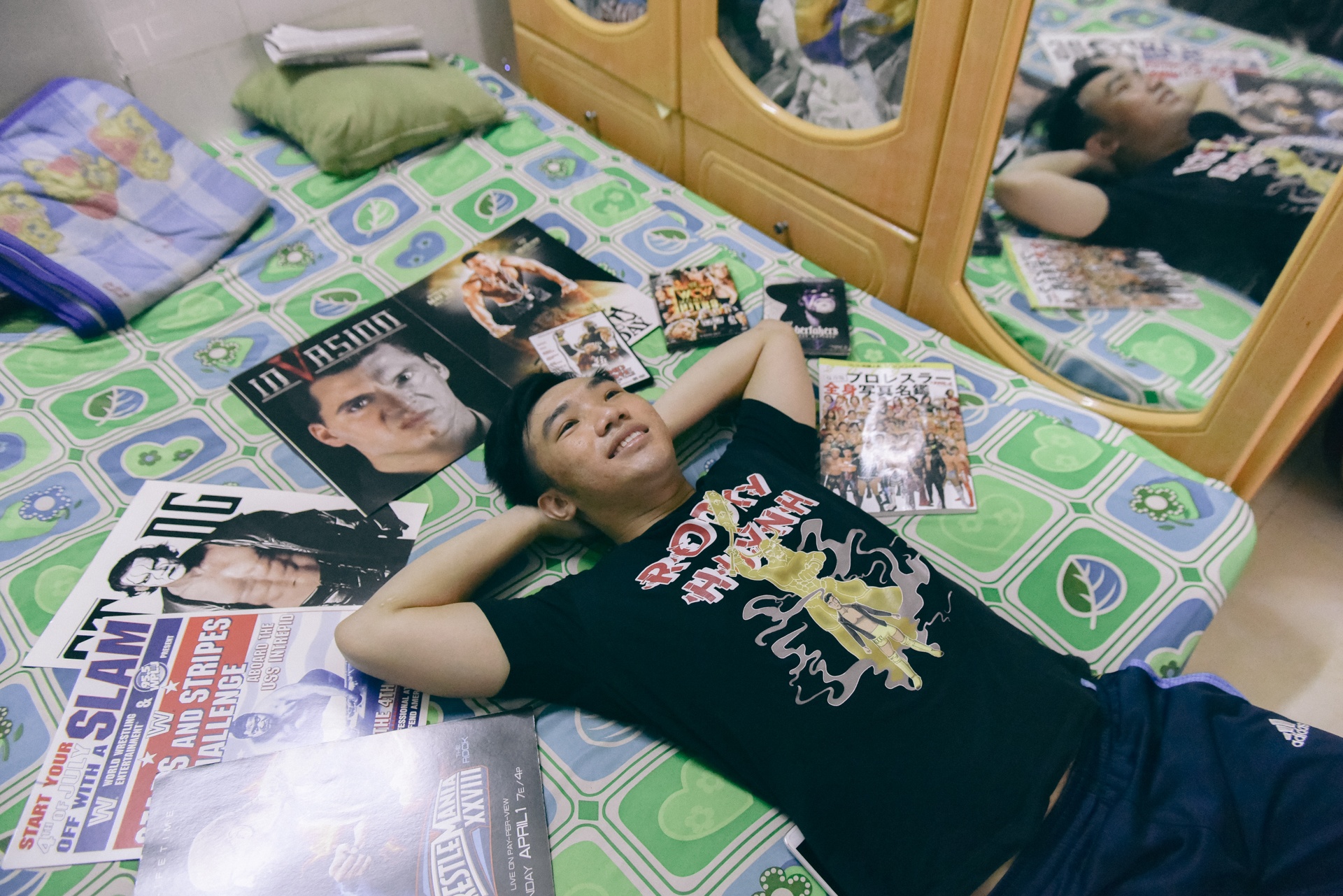 Đấu vật biểu diễn ảnh 3 Dau vat bieu dien anh 3