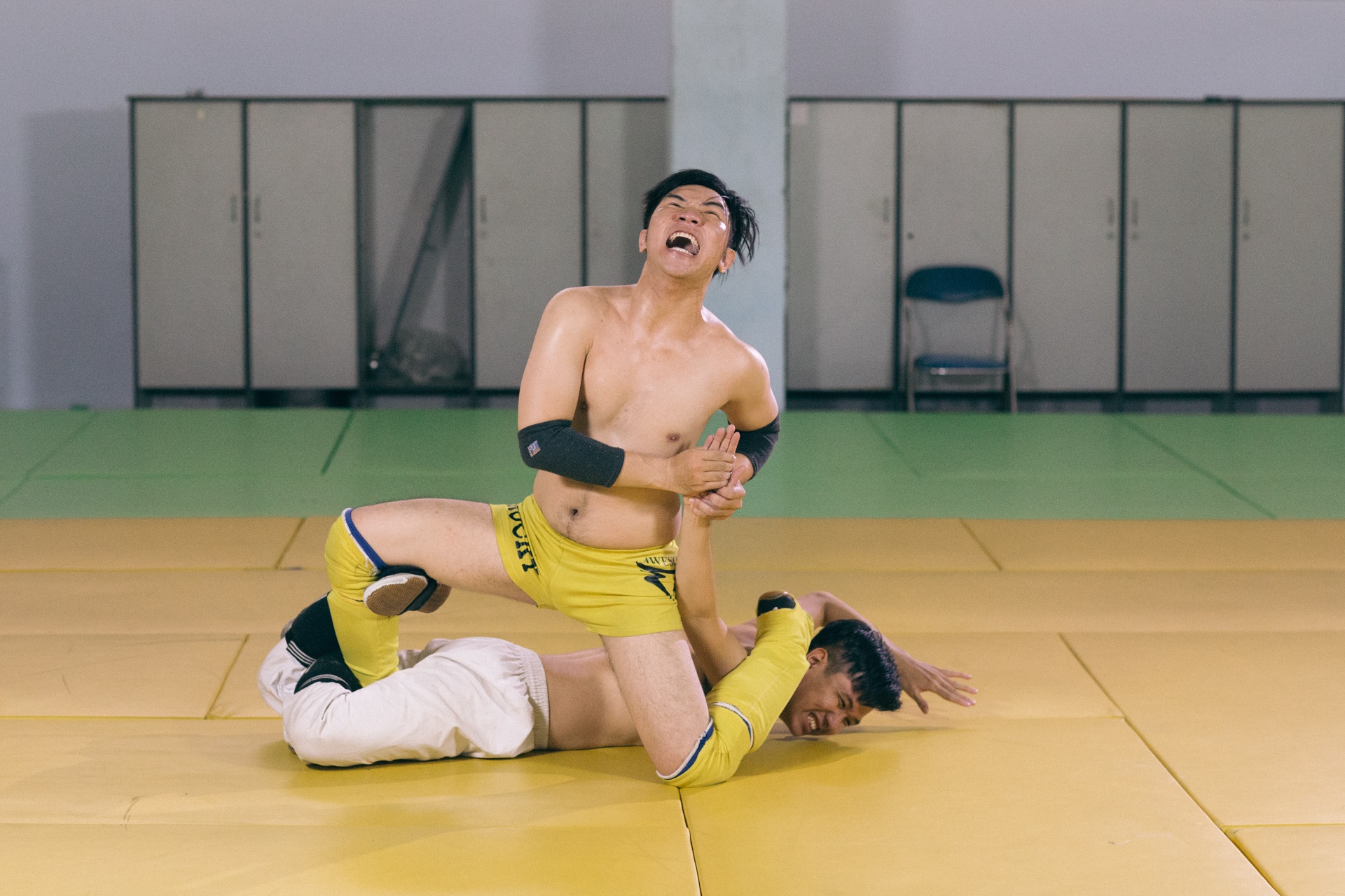 Đấu vật biểu diễn ảnh 1 Dau vat bieu dien anh 1